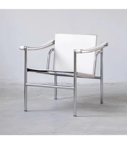 Amazon｜LC1スリングチェア レザー仕様 色ホワイト ルコルビジェによる